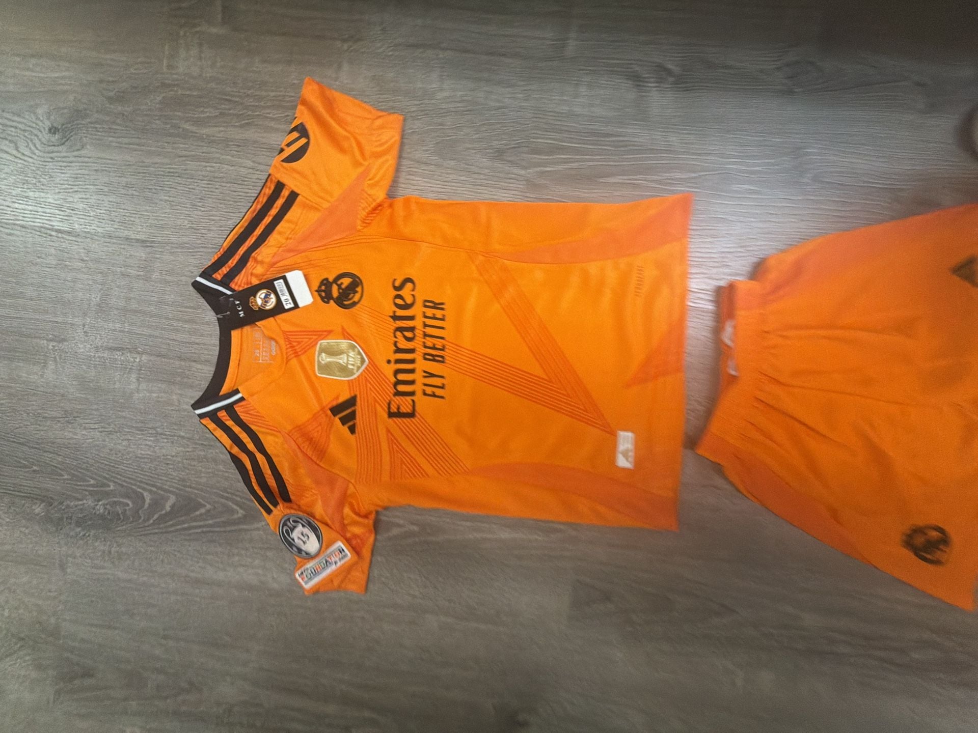 Real Madrid 2024/25 Away Soccer Jersey and Shorts Set 10