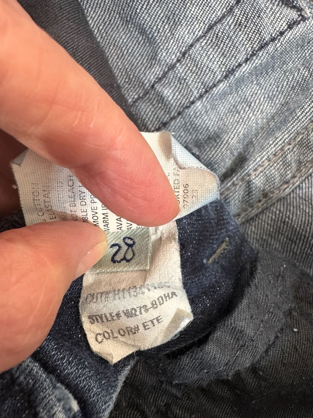Hudson Fine Tailored Bootcut Denim Jeans Size 28 6
