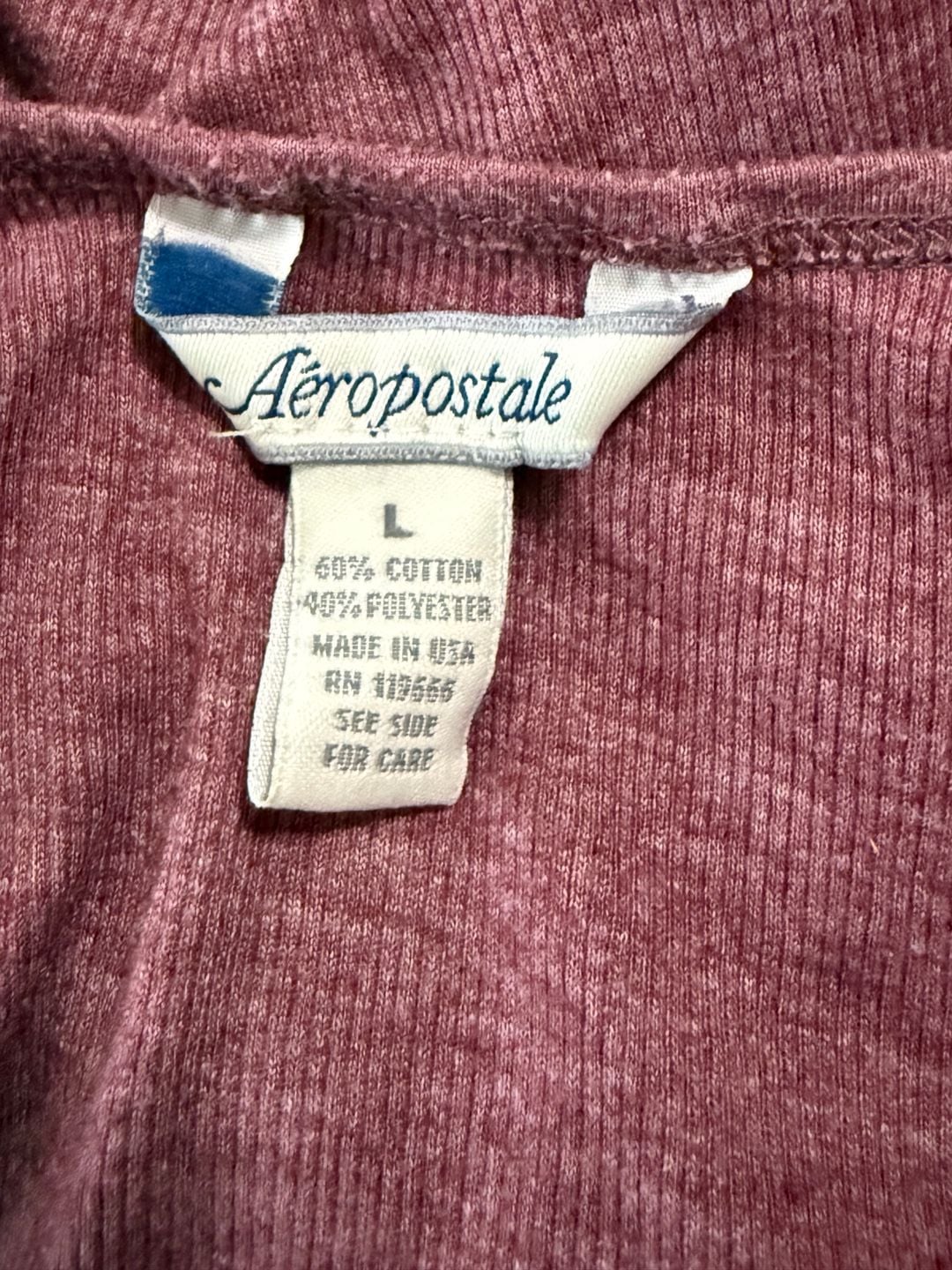 y2k Aéropostale Ribbed Graphic Tank Top 4