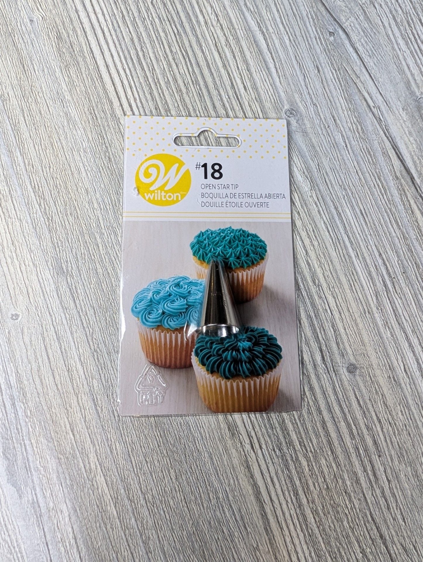 Wilton #18 Open Star Cake Decorating Piping Tip 3