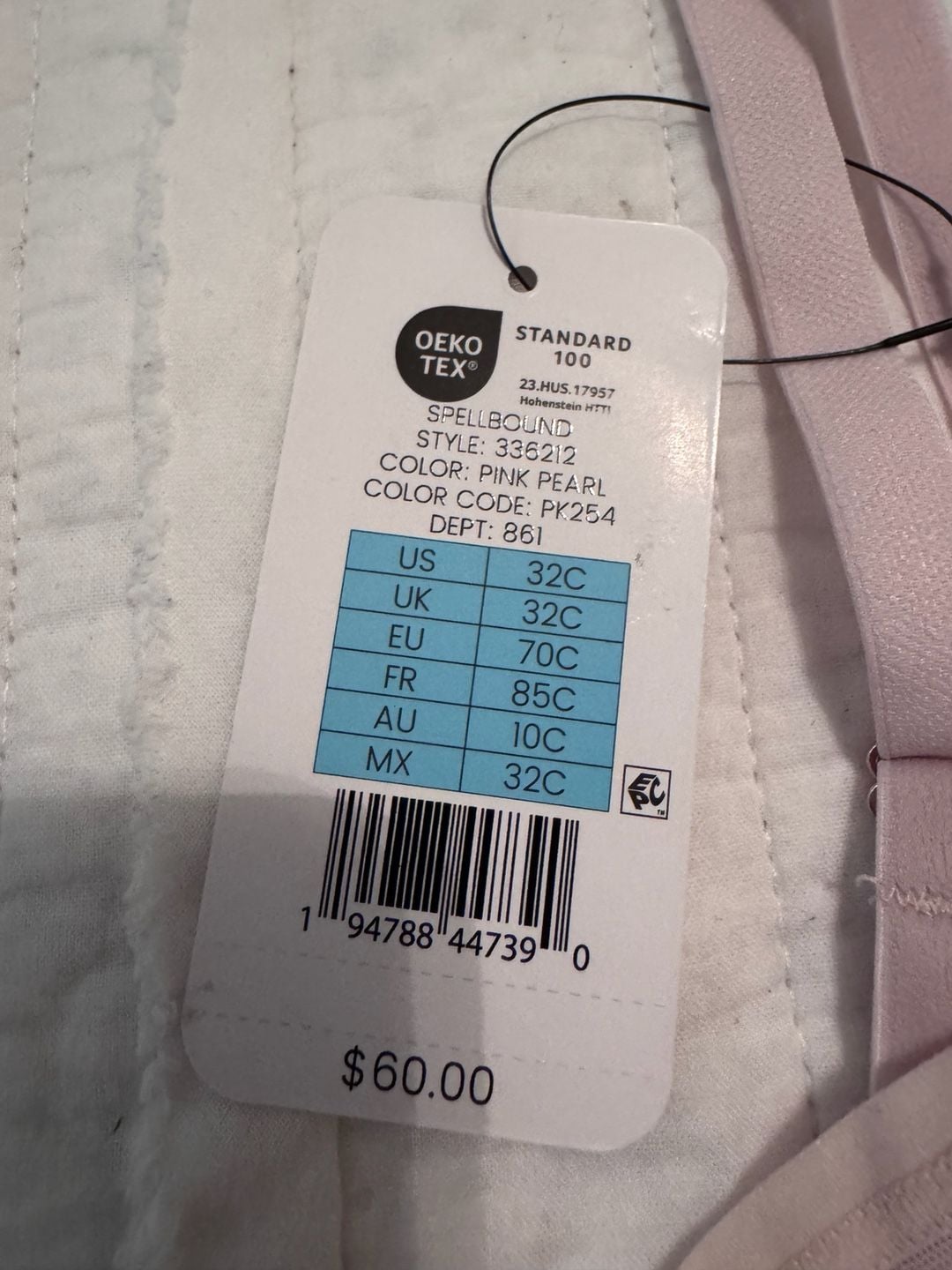 Skarlett Blue Spellbound Full Cup Underwire Bra in Pink Pearl 3