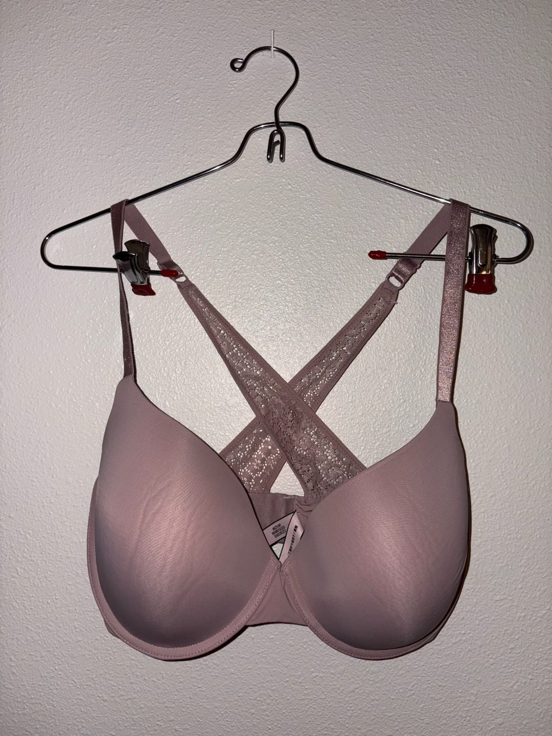 Victoria's Secret Uplift Semi Demi Bra with Lace Crisscross Back Detail 2
