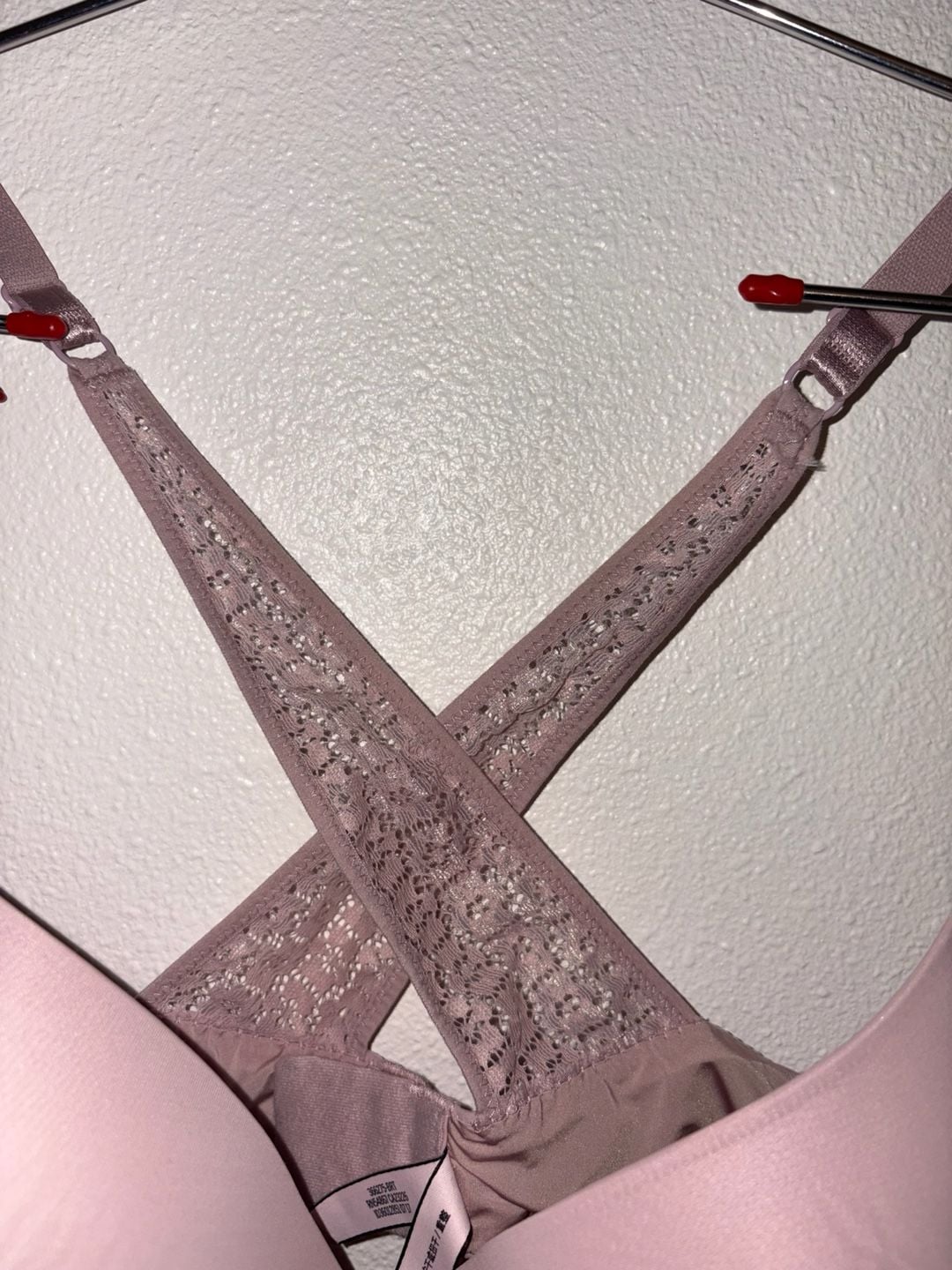 Victoria's Secret Uplift Semi Demi Bra with Lace Crisscross Back Detail 4