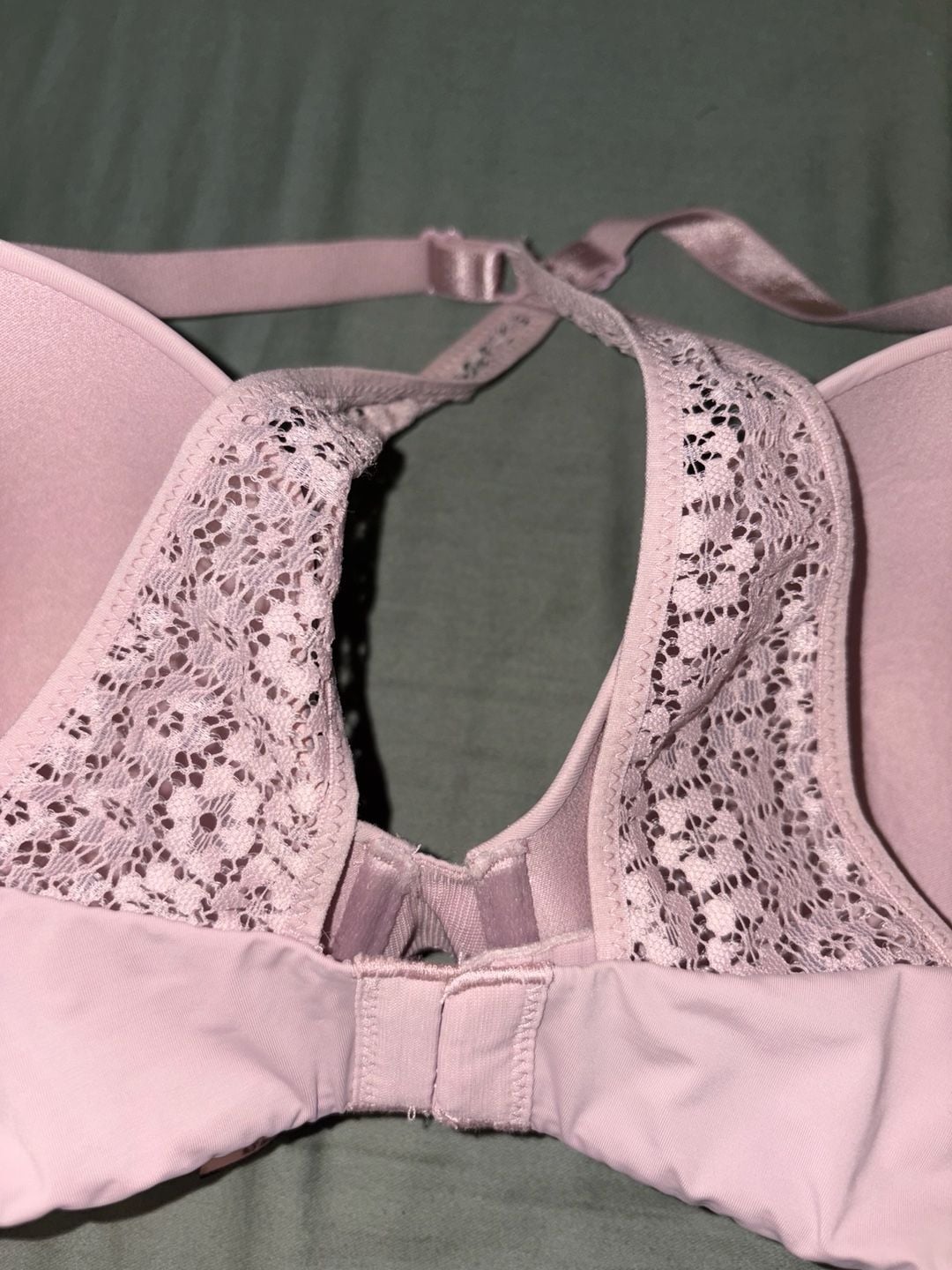 Victoria's Secret Uplift Semi Demi Bra with Lace Crisscross Back Detail 9
