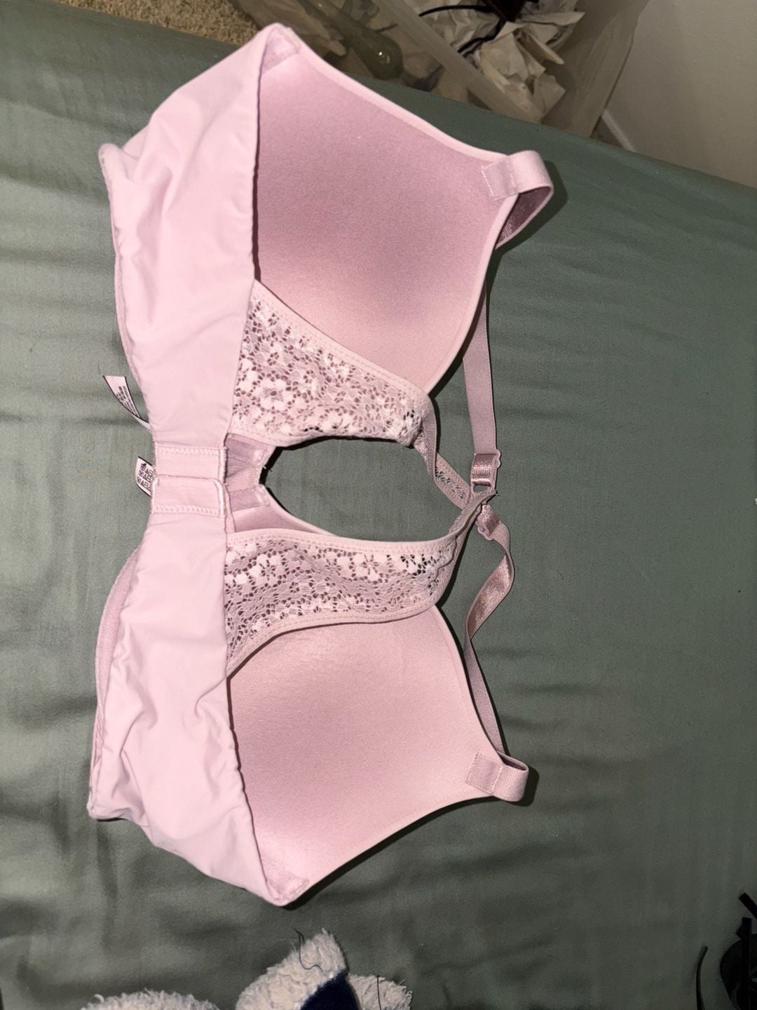 Victoria's Secret Uplift Semi Demi Bra with Lace Crisscross Back Detail 10