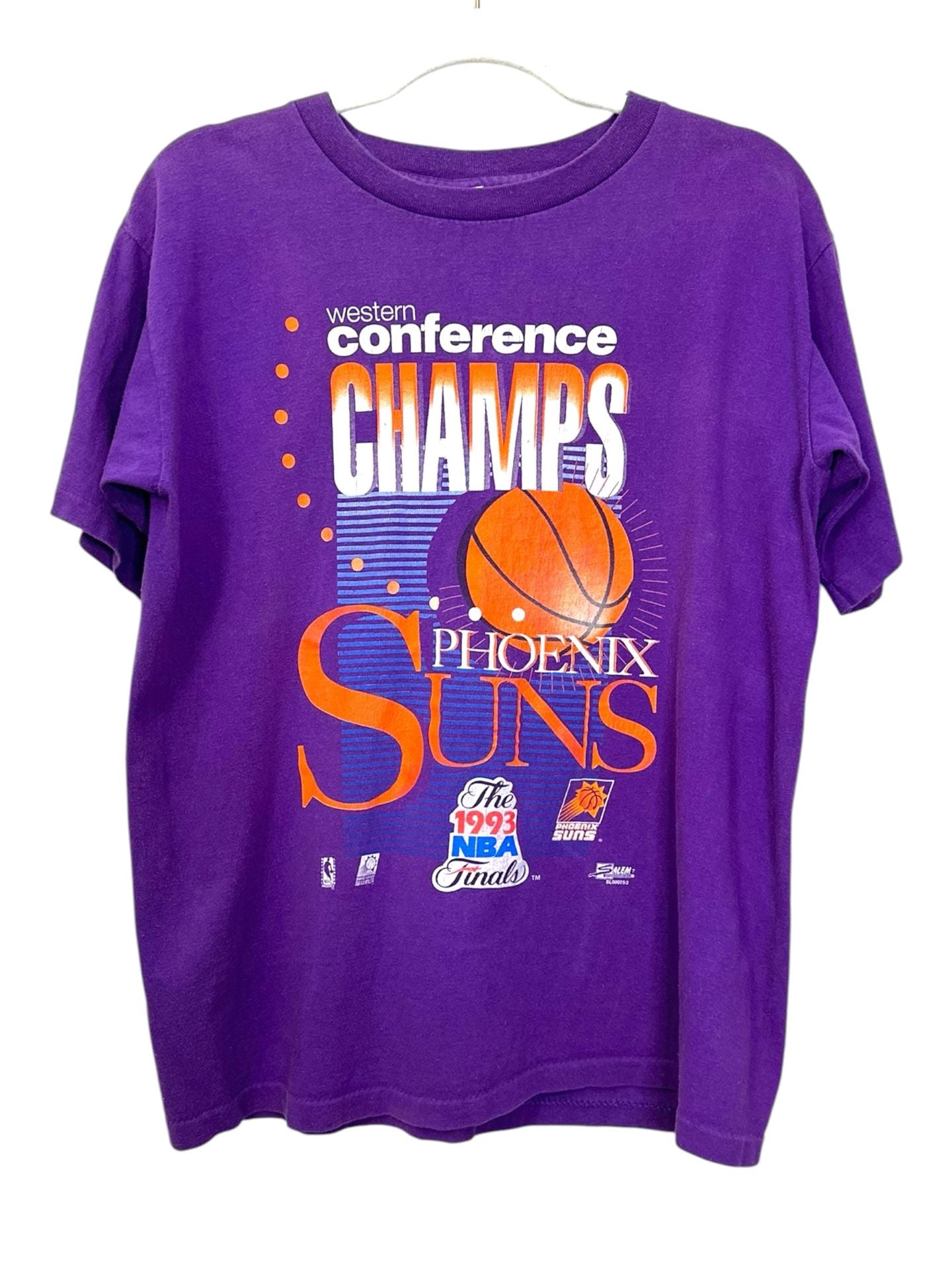 Vintage 1993 Phoenix Suns Western Conference Champions NBA Finals T-Shirt 2