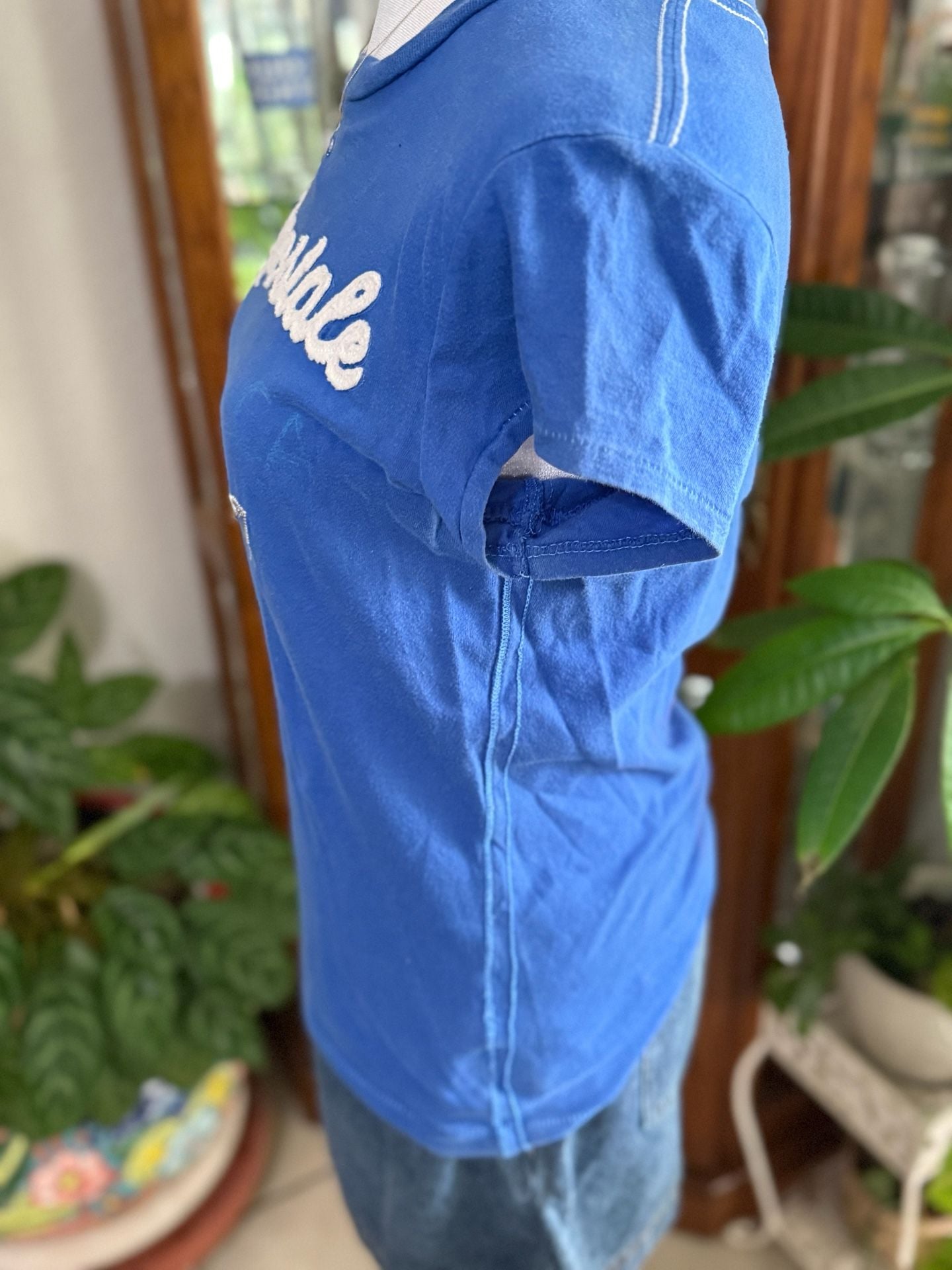 y2k Aeropostale Blue Graphic T-Shirt 4