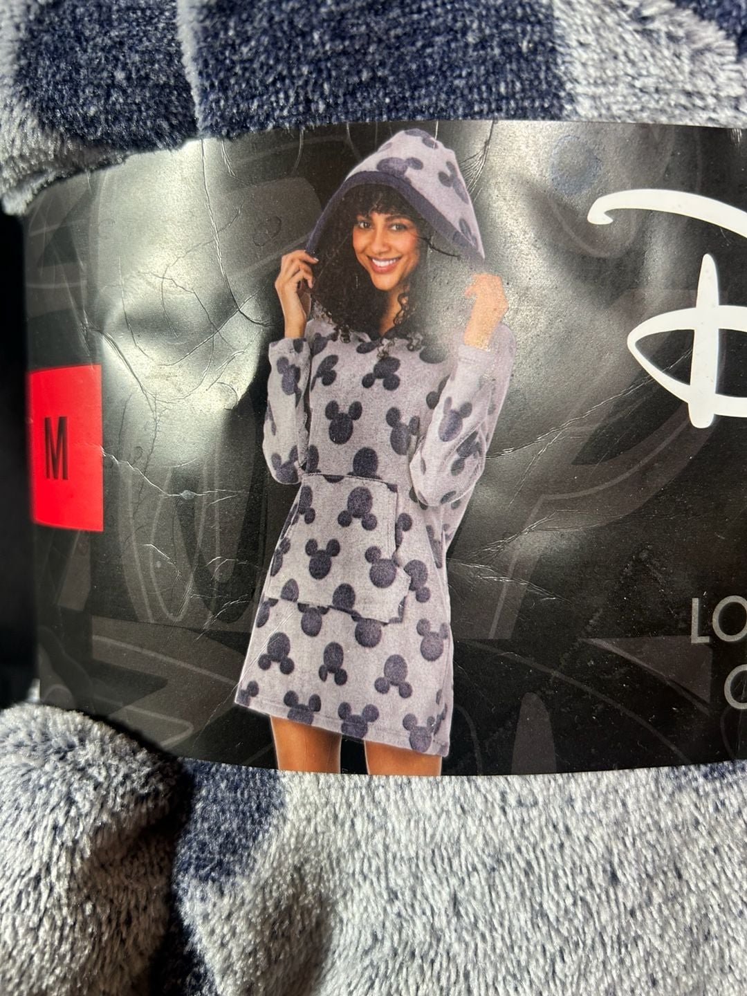 Disney Mickey Mouse Lounger with Cozy Hood in Dark Blue 2