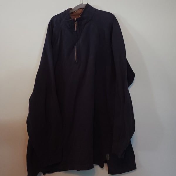 Fallback Outdoorstyle Woolrich Men's Navy Quarter-Zip Pullover 