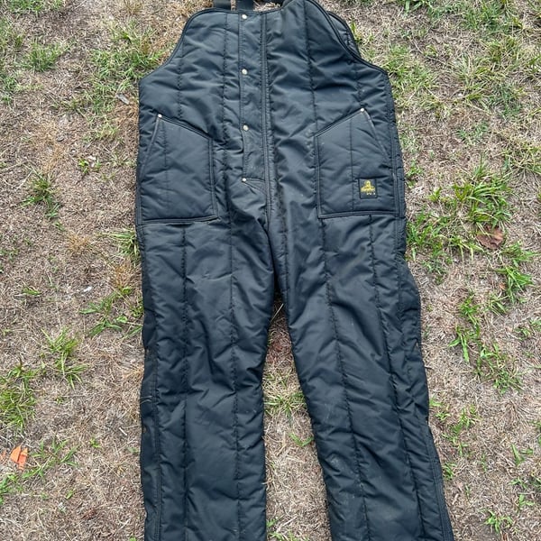 RefrigiWear Iron-Tuff Insulated High Bib Overalls Style 0385R