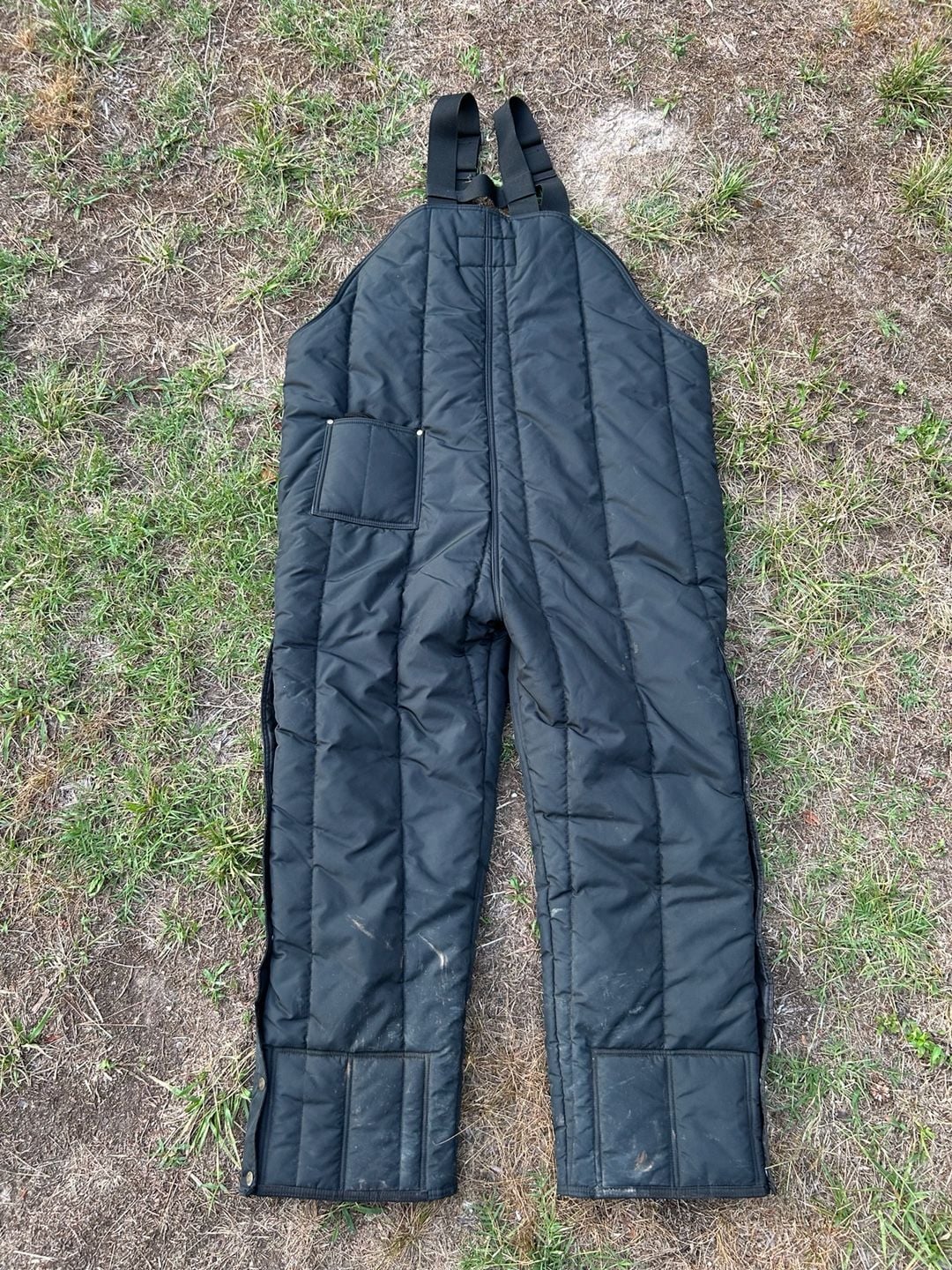 RefrigiWear Iron-Tuff Insulated High Bib Overalls Style 0385R 8
