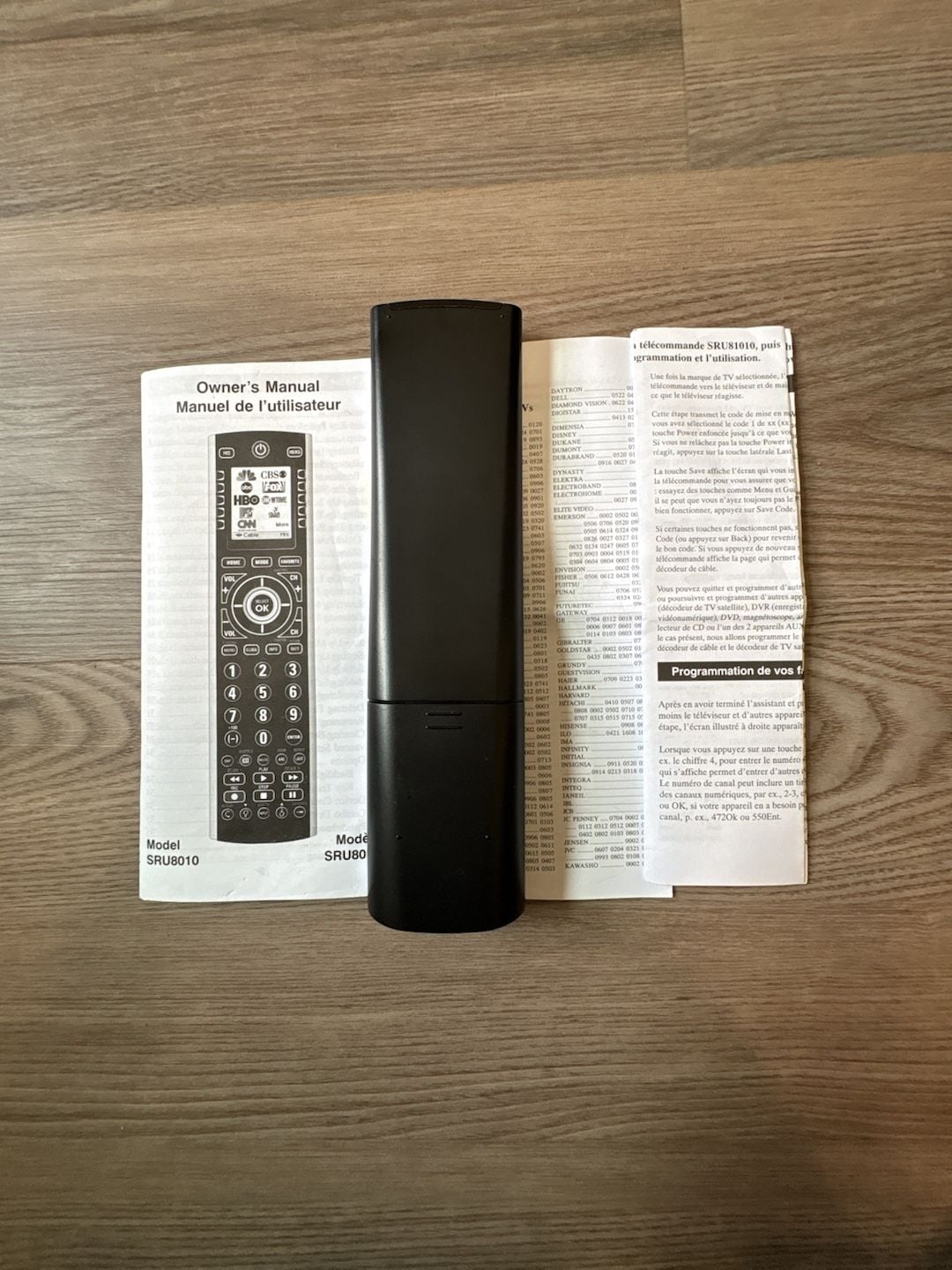 Philips Prestigo SRU8010 LCD Screen Universal Remote Control Works 3
