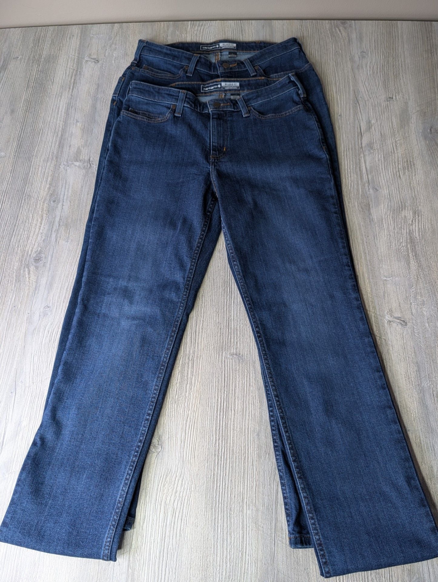 Carhartt Women's Rugged Flex Relaxed Fit Straight Leg Jeans 1