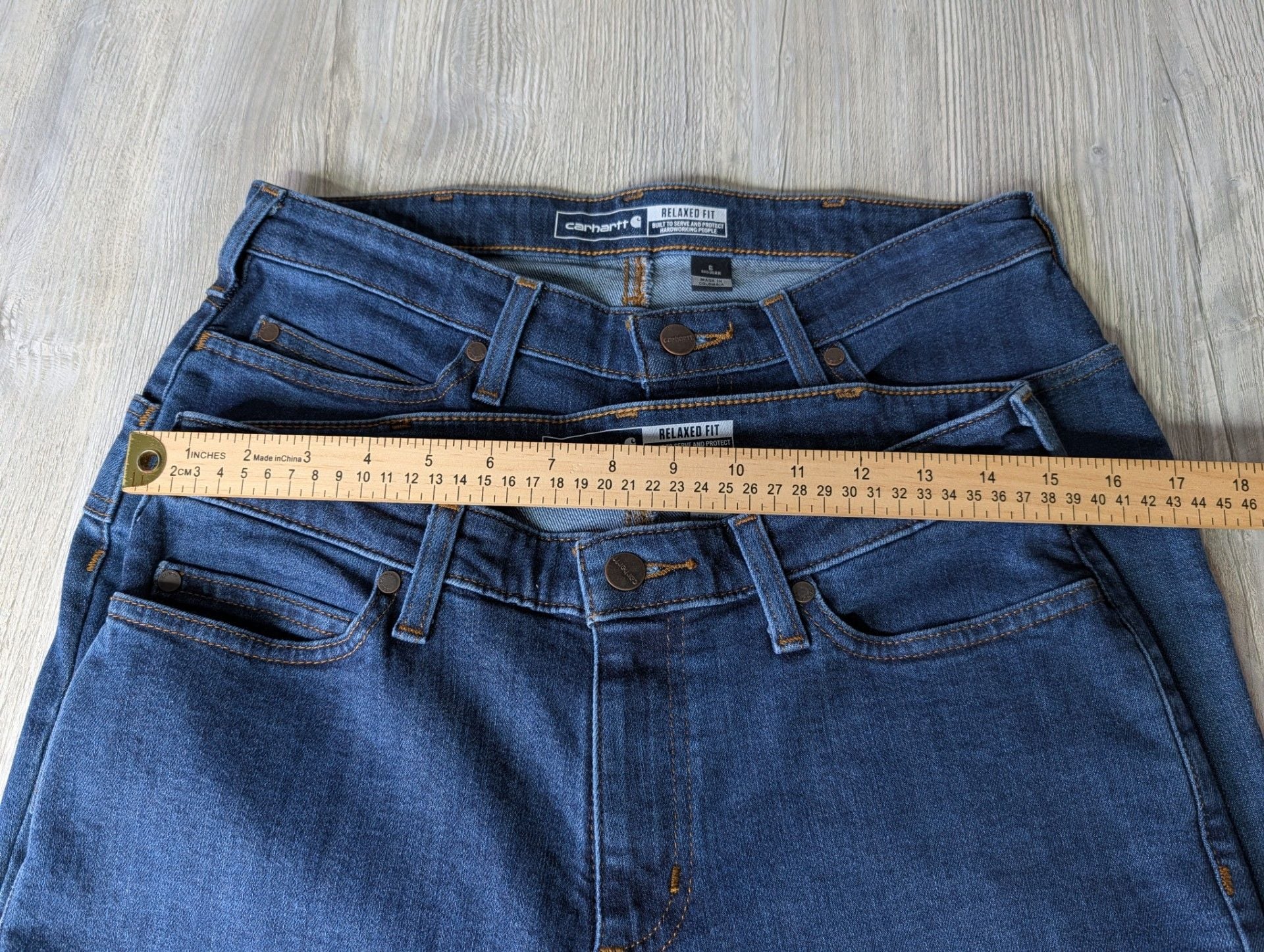 Carhartt Women's Rugged Flex Relaxed Fit Straight Leg Jeans 3