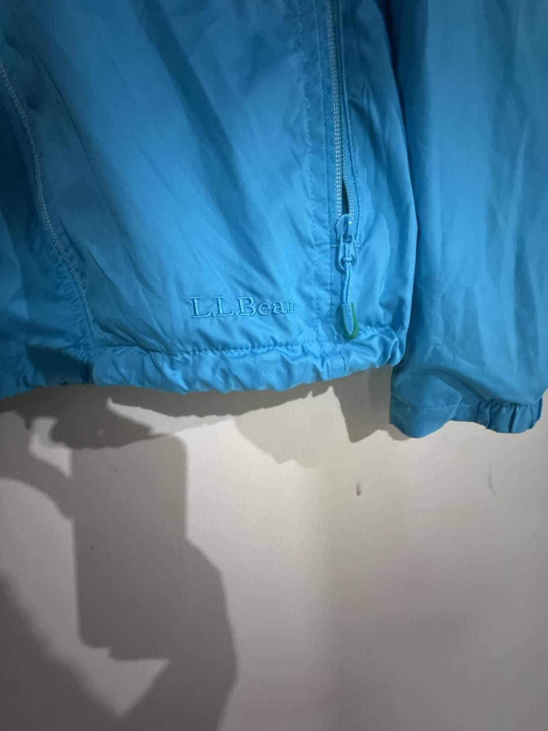 L.L.Bean Lightweight Hooded Windbreaker Jacket 3