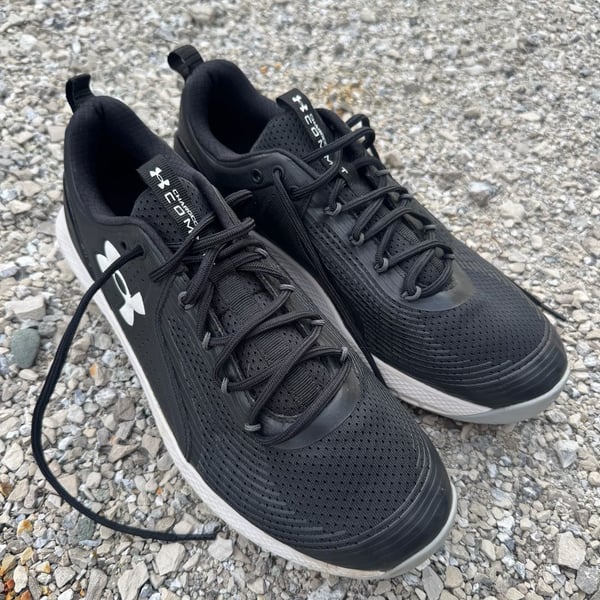 Under Armour Charged Commit TR 3 Men's Training Shoes Black/White
