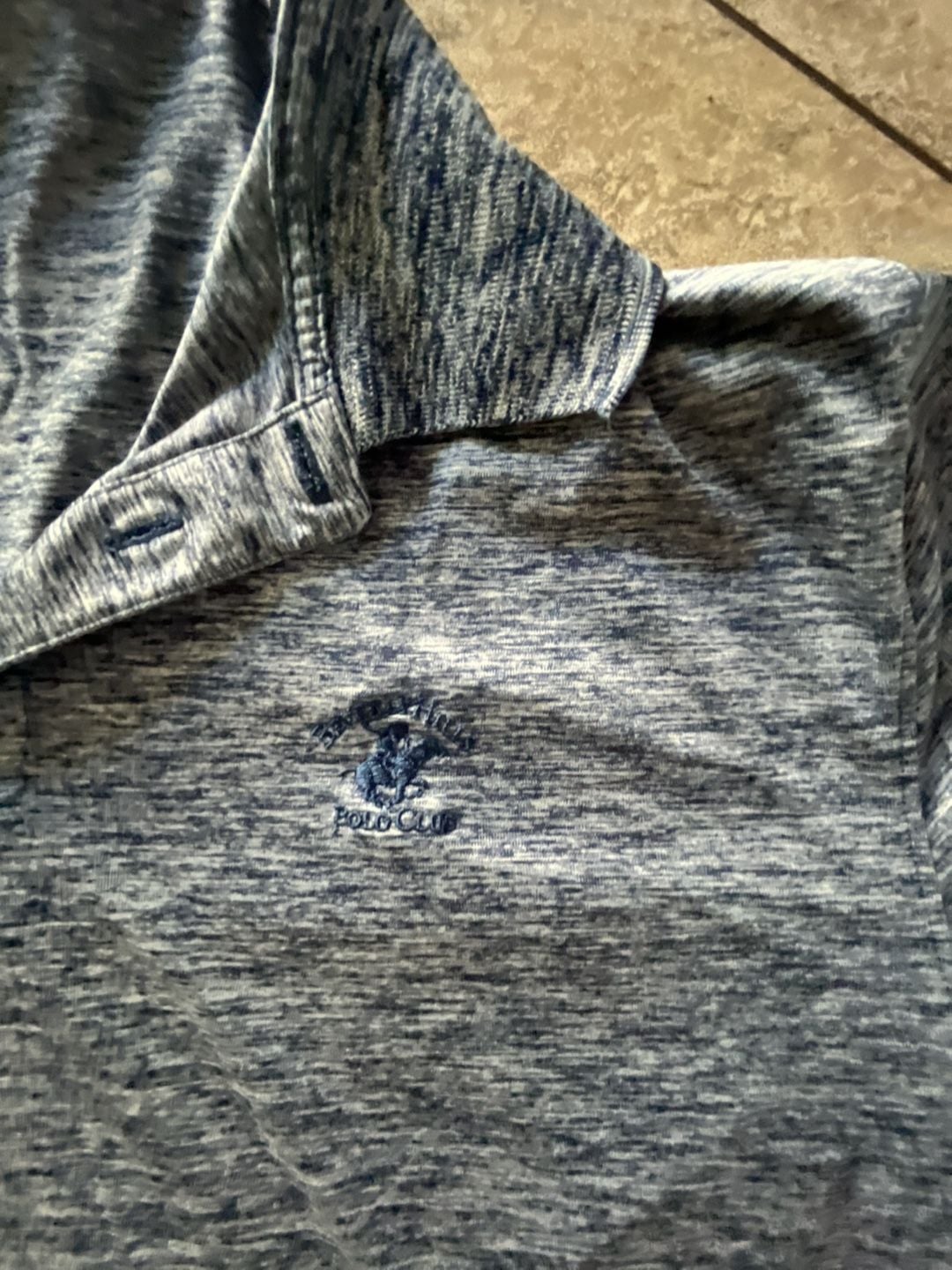 Beverly Hills Polo Club Men's Space-Dyed Short Sleeve Polo Shirt 2