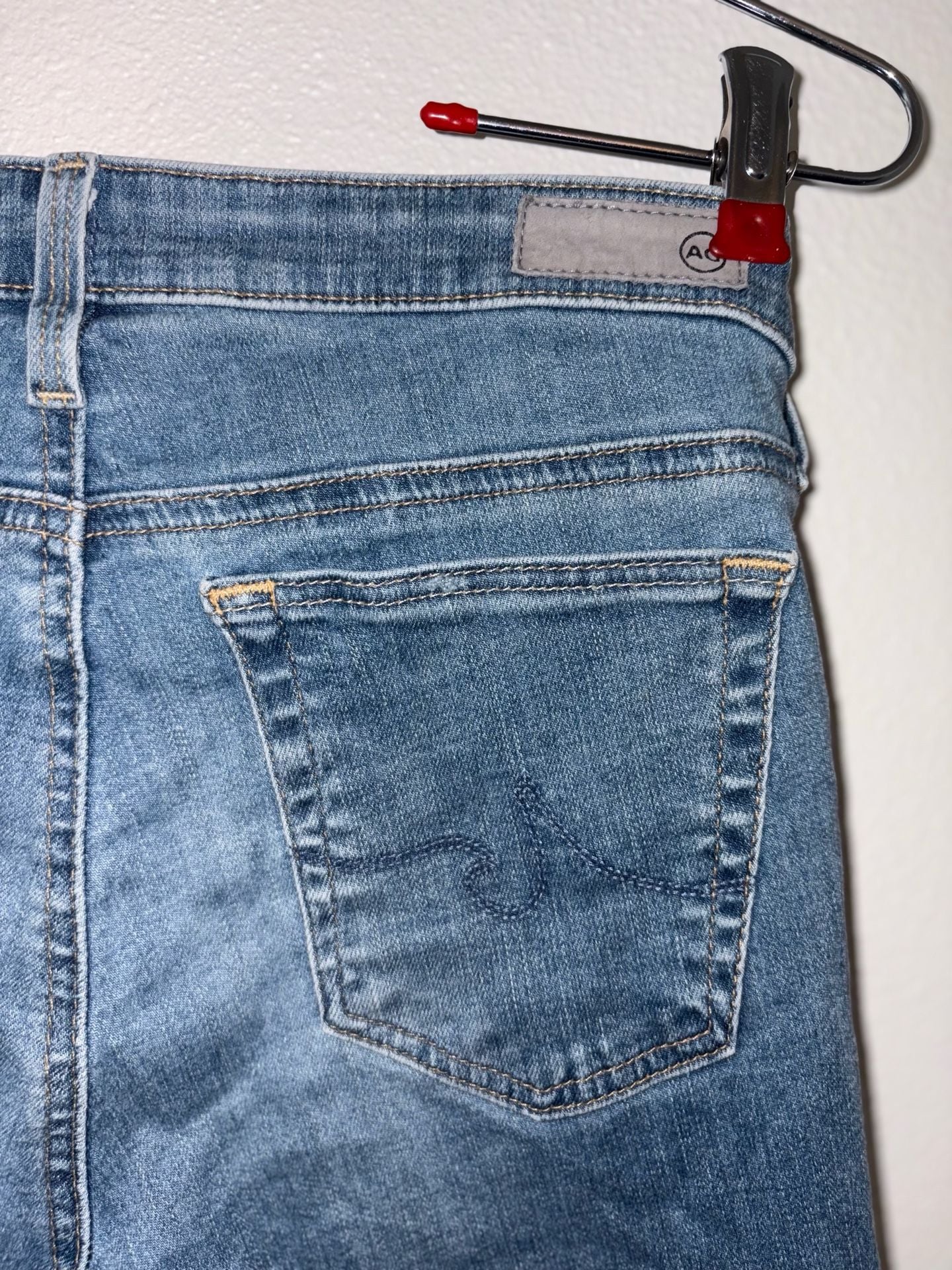 AG Adriano Goldschmied The Stevie Ankle Slim Straight Ankle Jeans 4