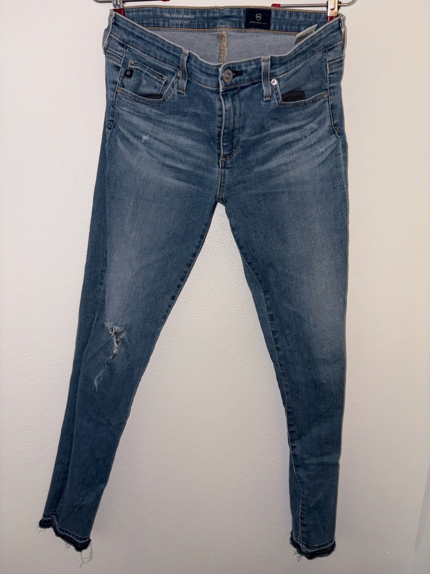 AG Adriano Goldschmied The Stevie Ankle Slim Straight Ankle Jeans 7