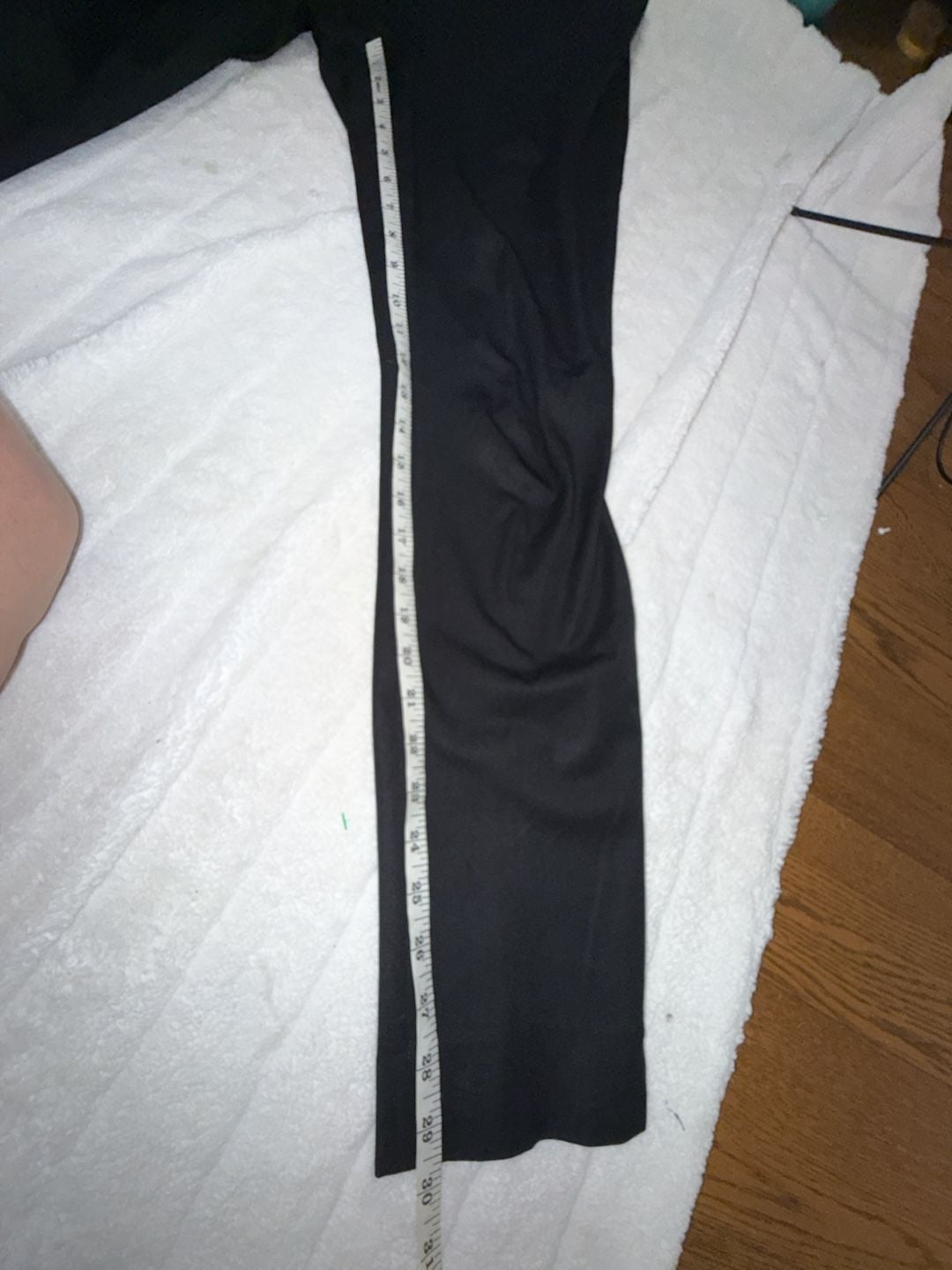 Banana Republic Sloan Fit Black Dress Pants with Side Slit Hem, Size 2 9