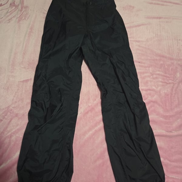 Patagonia H2No Women's Black Lightweight Rain Shell Pants