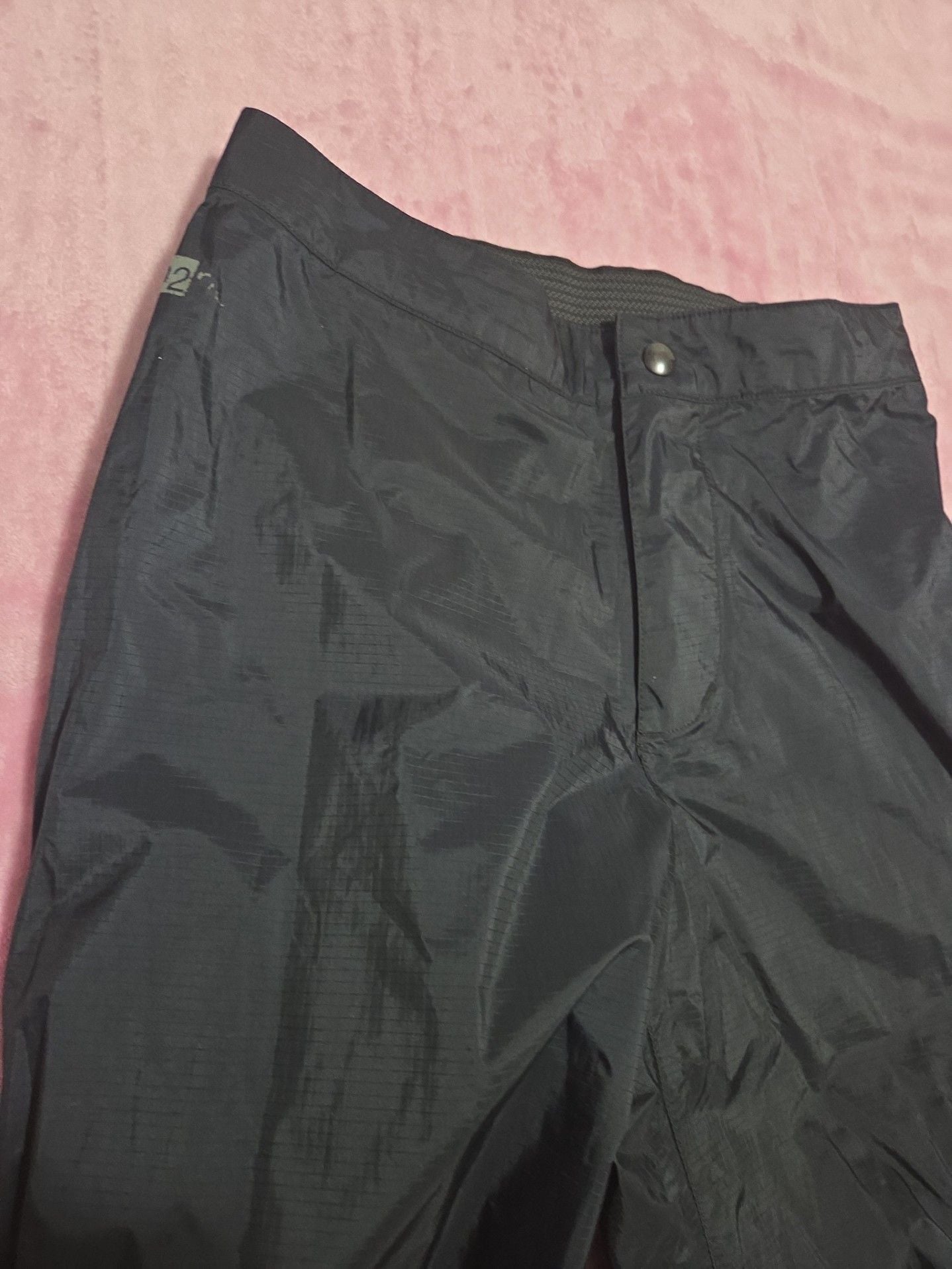 Patagonia H2No Women's Black Lightweight Rain Shell Pants 3