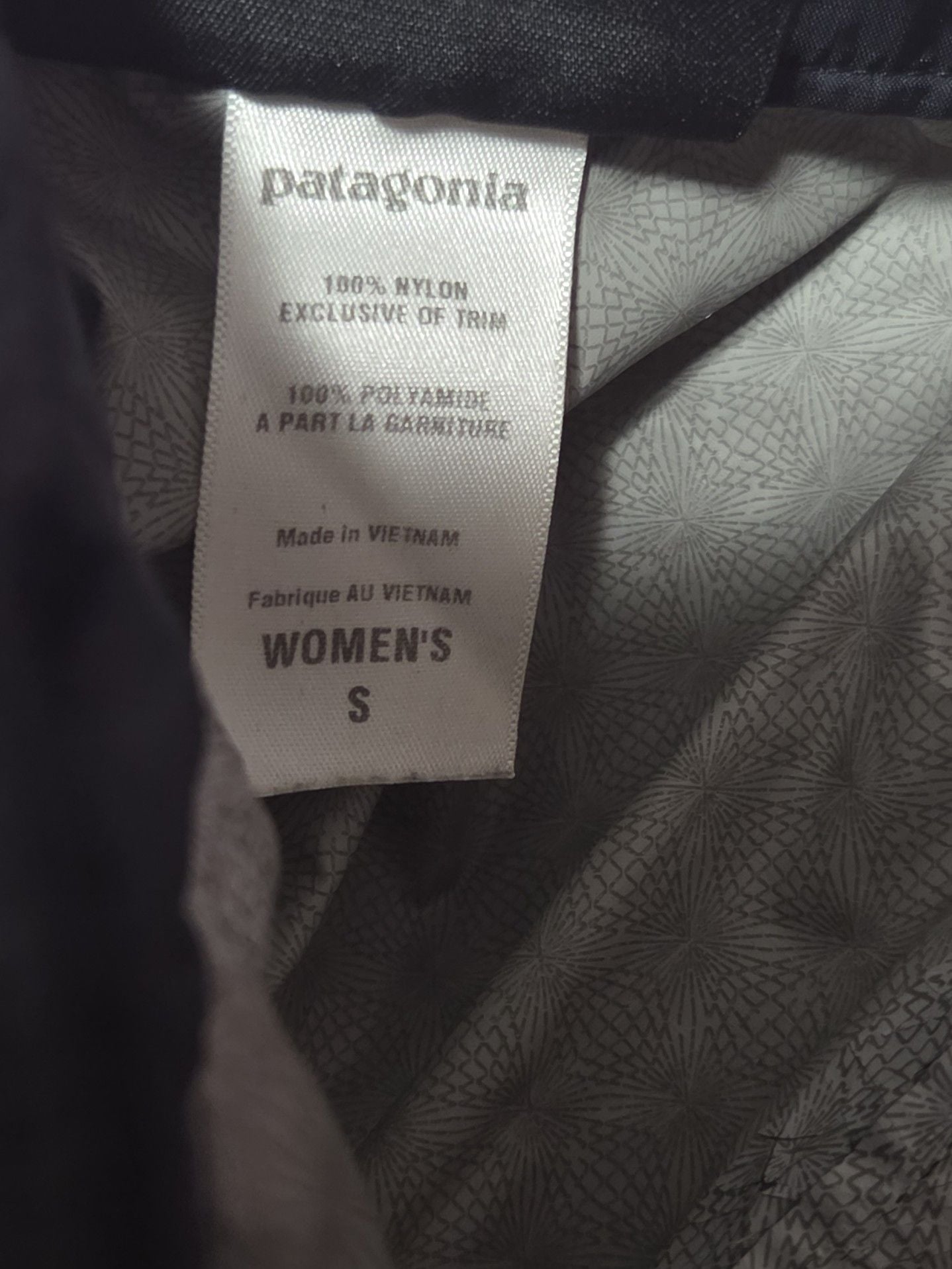 Patagonia H2No Women's Black Lightweight Rain Shell Pants 5