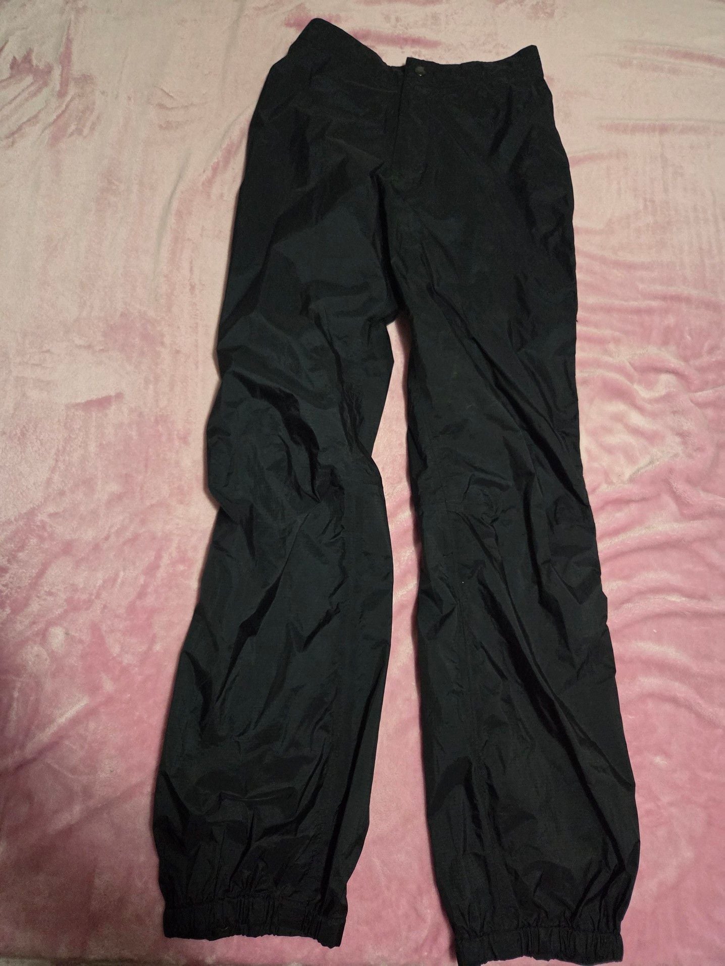 Patagonia H2No Women's Black Lightweight Rain Shell Pants 6