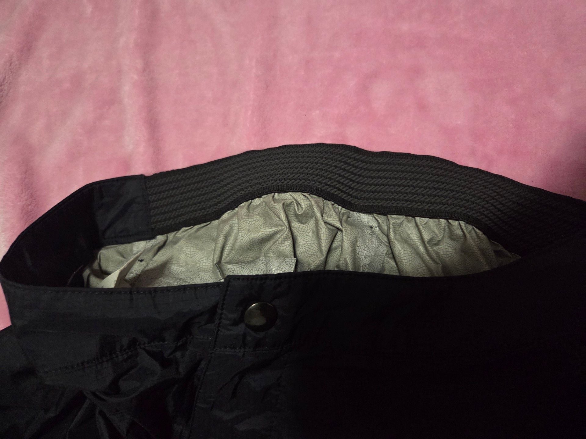 Patagonia H2No Women's Black Lightweight Rain Shell Pants 8