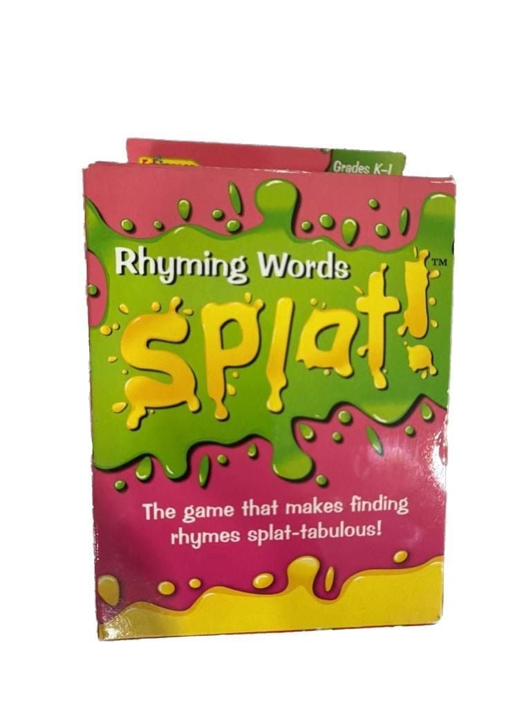 Teacher Created Resources Rhyming Words Splat! Educational Game Grades K-1 1