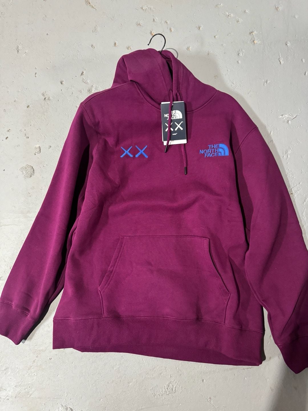The North Face x KAWS Pullover Hoodie in Pamplona Purple (NF0A7WLIGP5) 2