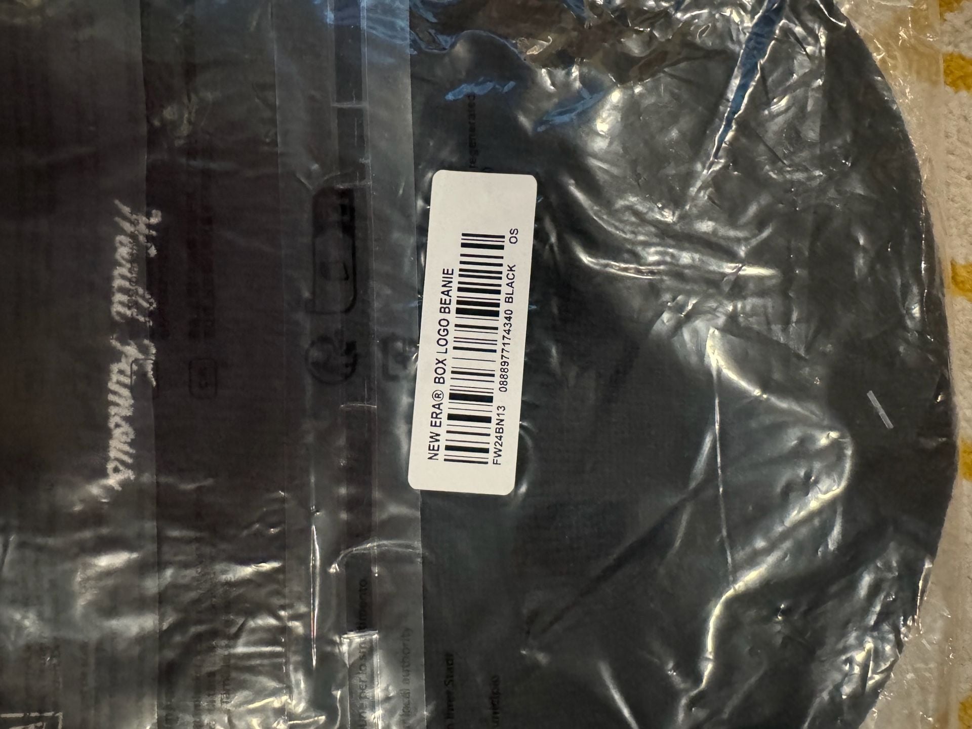 Supreme New Era Box Logo Beanie Black FW24 4