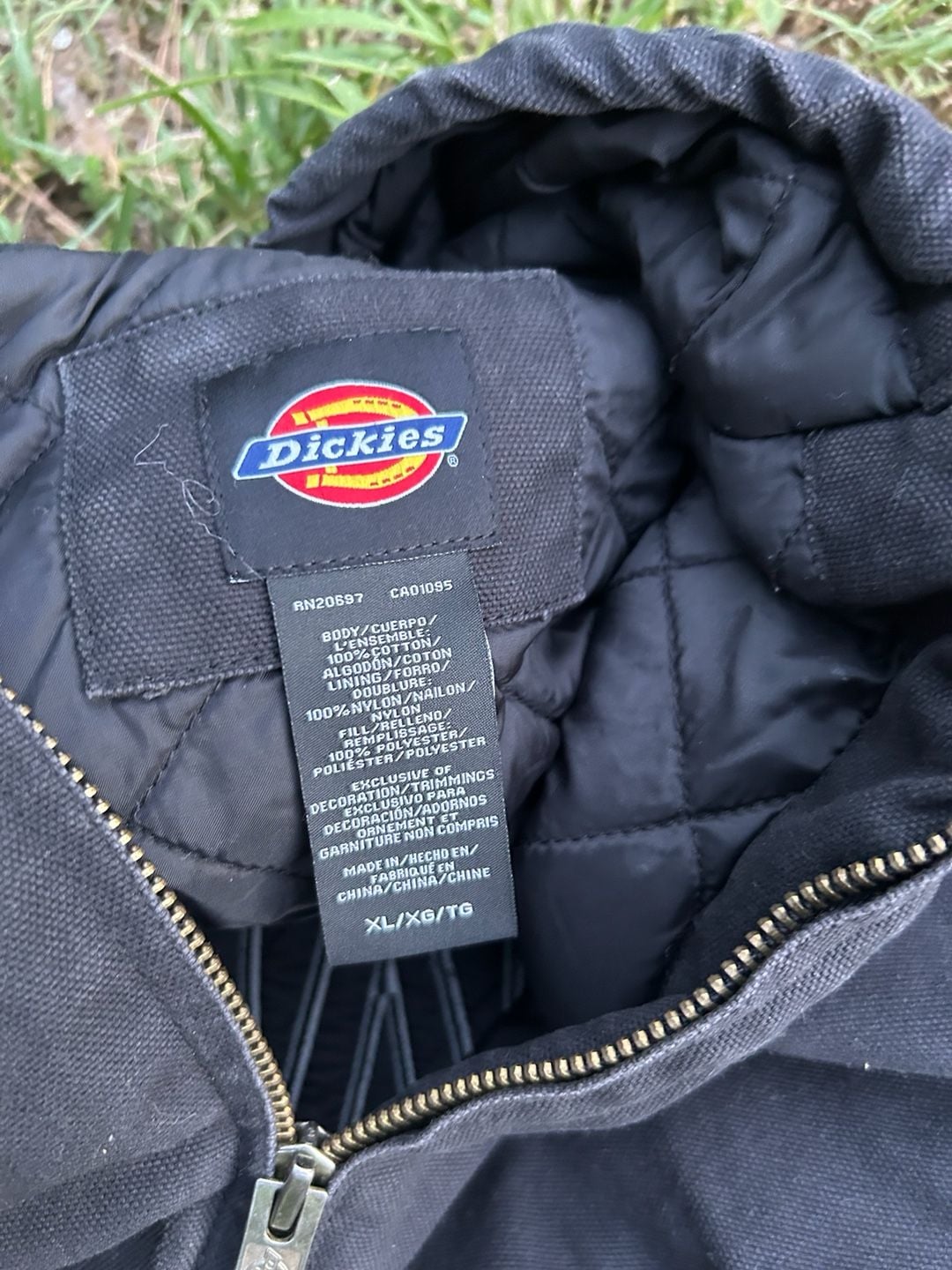 Dickies x Mac Tools Quilted Lined Canvas Work Jacket 4