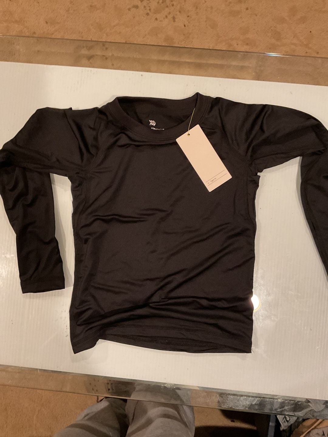 All in Motion Boys' Long Sleeve Performance Rashguard Swim Shirt 1