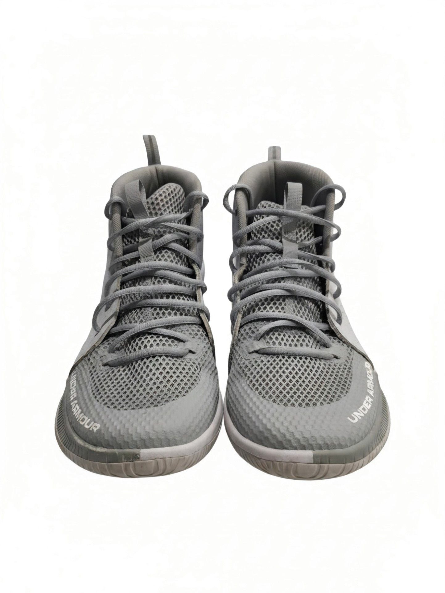 Under Armour Jet 2019 Men's Basketball Shoes in Mod Gray/White 3022051-101 3