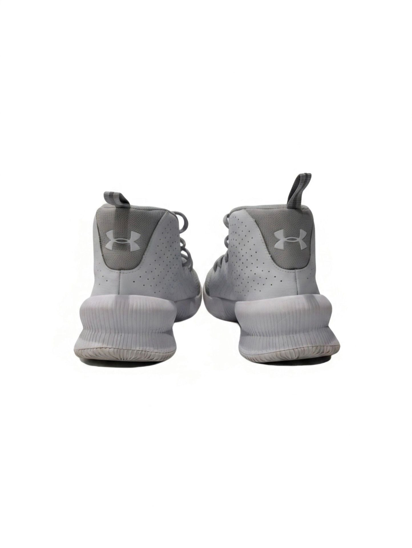 Under Armour Jet 2019 Men's Basketball Shoes in Mod Gray/White 3022051-101 6