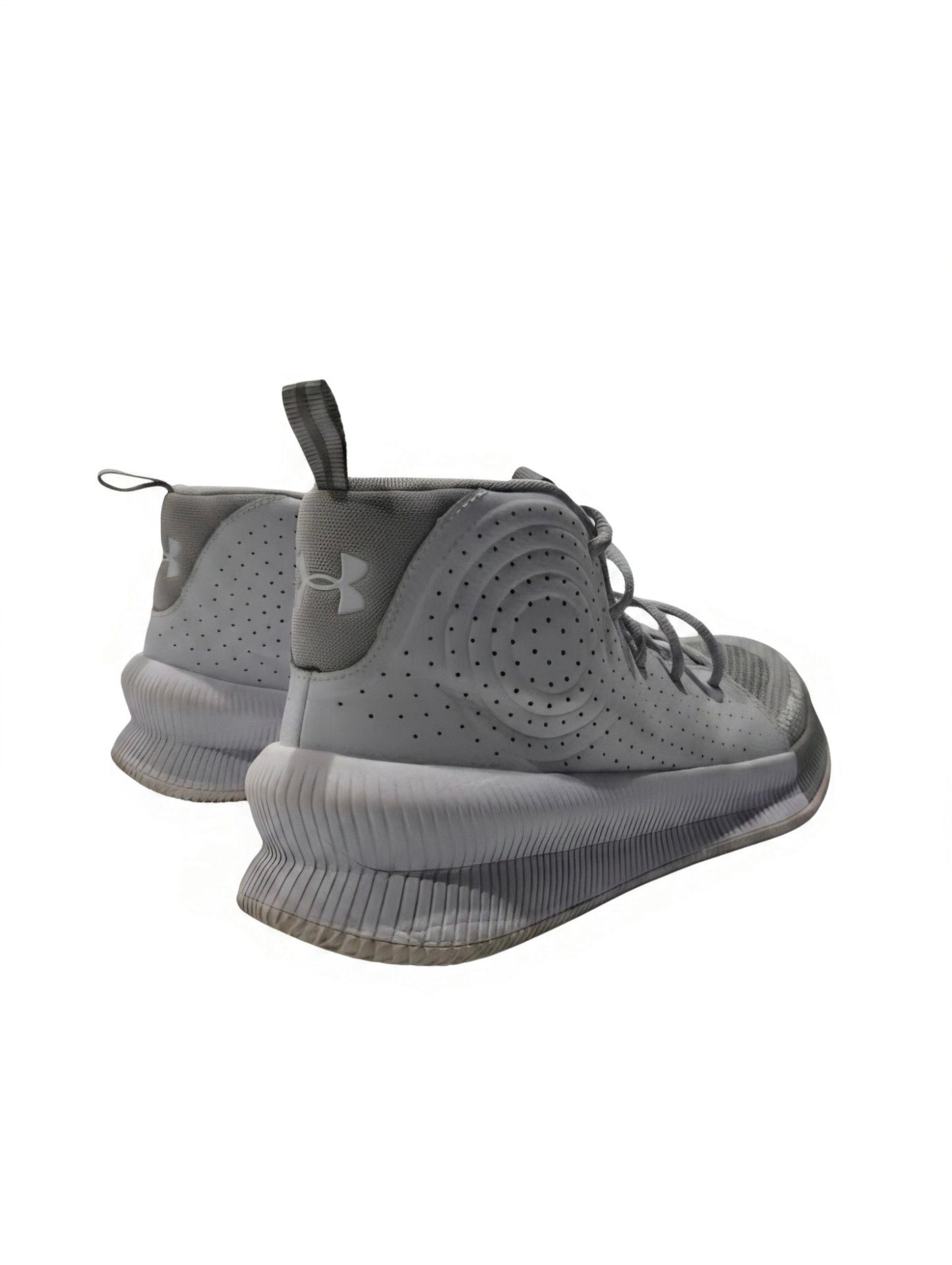 Under Armour Jet 2019 Men's Basketball Shoes in Mod Gray/White 3022051-101 7
