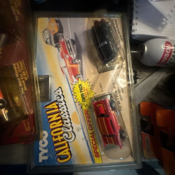 Tyco California Classics '57 Chevy and '40 Ford Coupe Slot Car Twin Pack