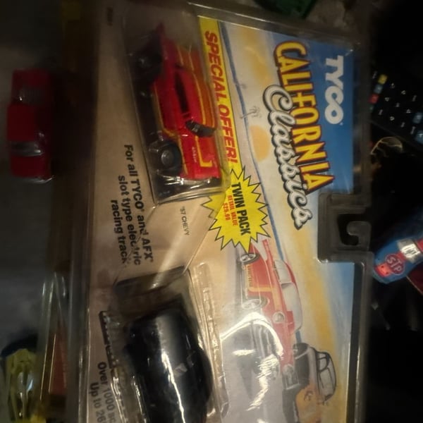 Tyco California Classics '57 Chevy and '40 Ford Coupe HO Scale Slot Car Twin Pack