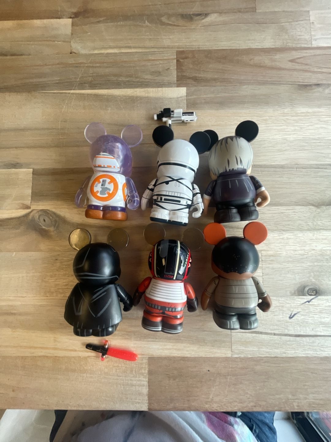 Disney Vinylmation Star Wars The Force Awakens Series Set of 6 Figures 3