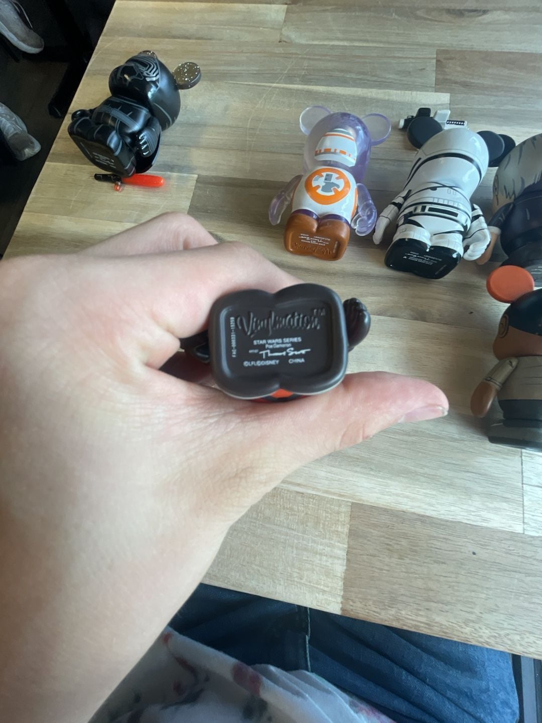Disney Vinylmation Star Wars The Force Awakens Series Set of 6 Figures 5