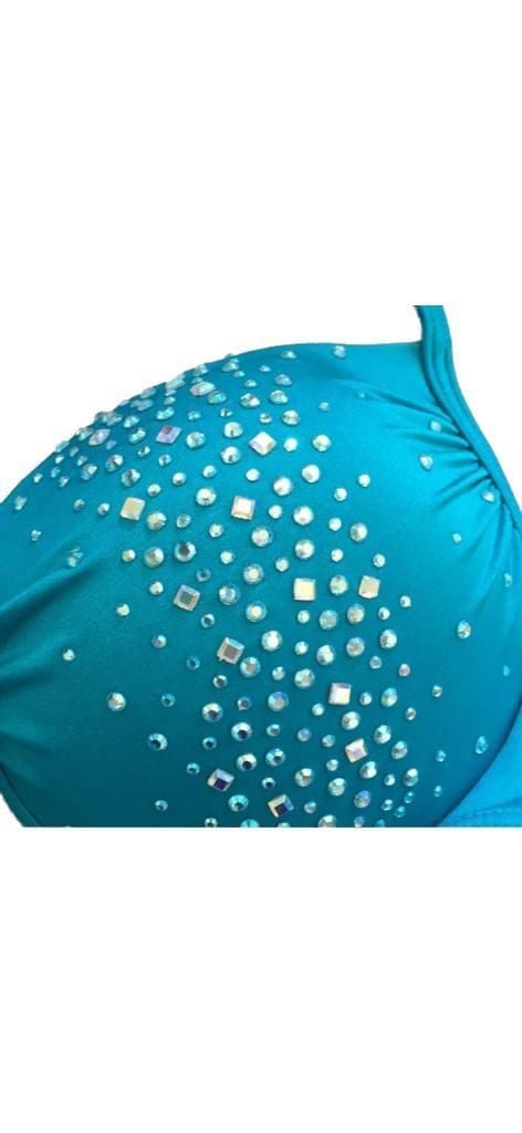 Victoria's Secret Bombshell Push-Up Bikini Top with Rhinestones 36D 4