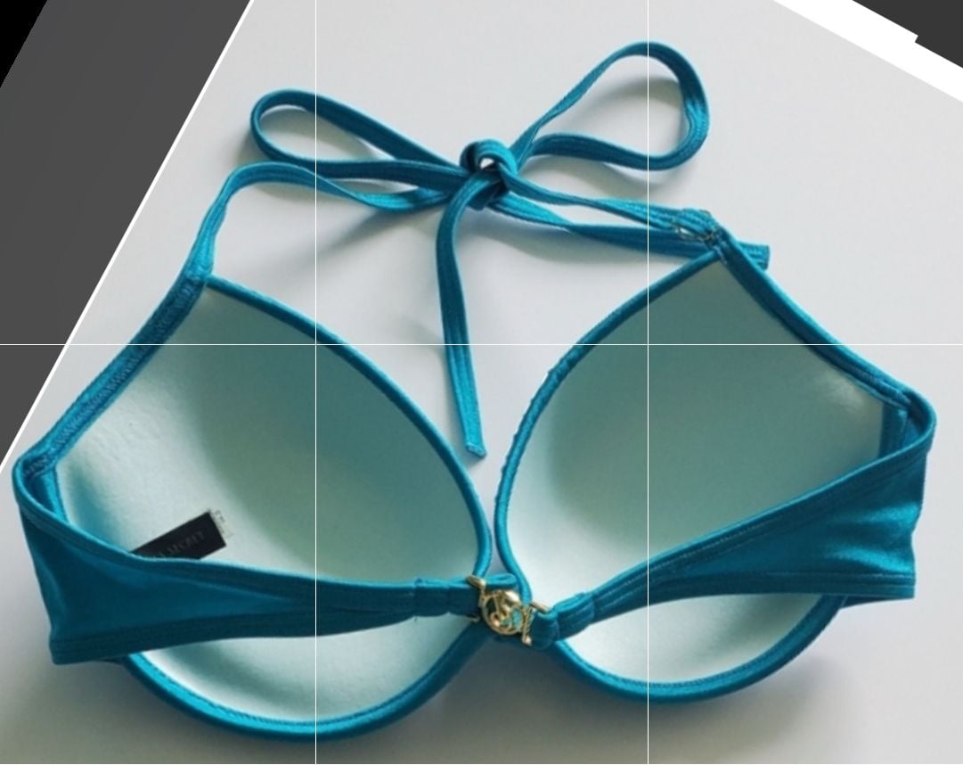 Victoria's Secret Bombshell Push-Up Bikini Top with Rhinestones 36D 8