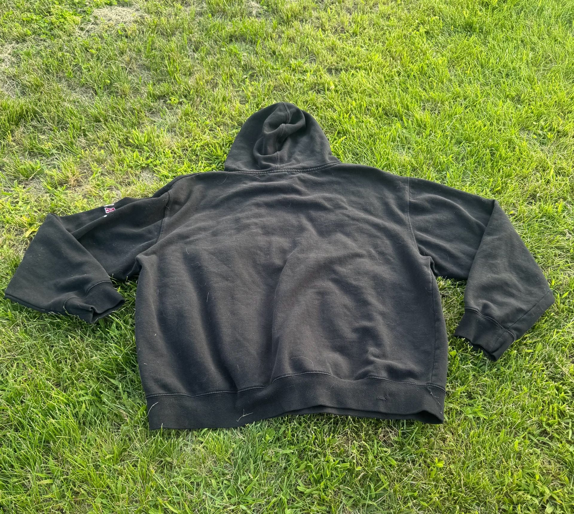Alabama Crimson Tide Script A Logo Black Hoodie Sweatshirt 6