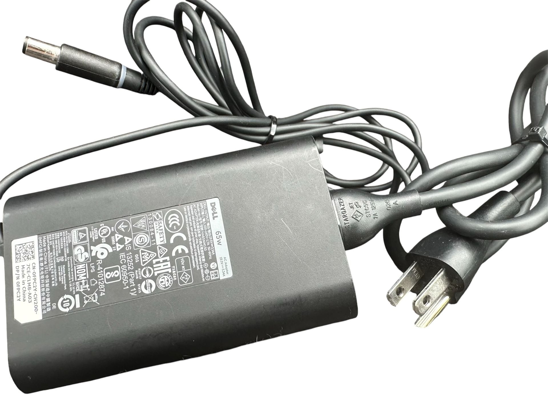 Dell 65W AC Adapter-charger- Model HA65NM130 New 6