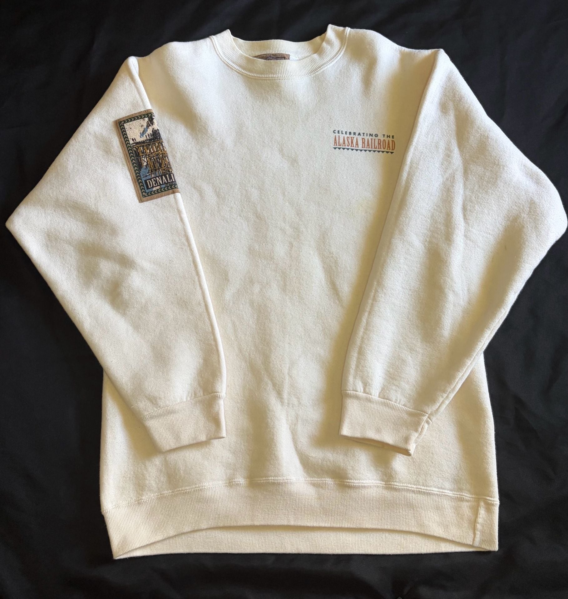 Vintage S.D.I. Celebrating The Alaska Railroad Denali Crewneck Sweatshirt 2