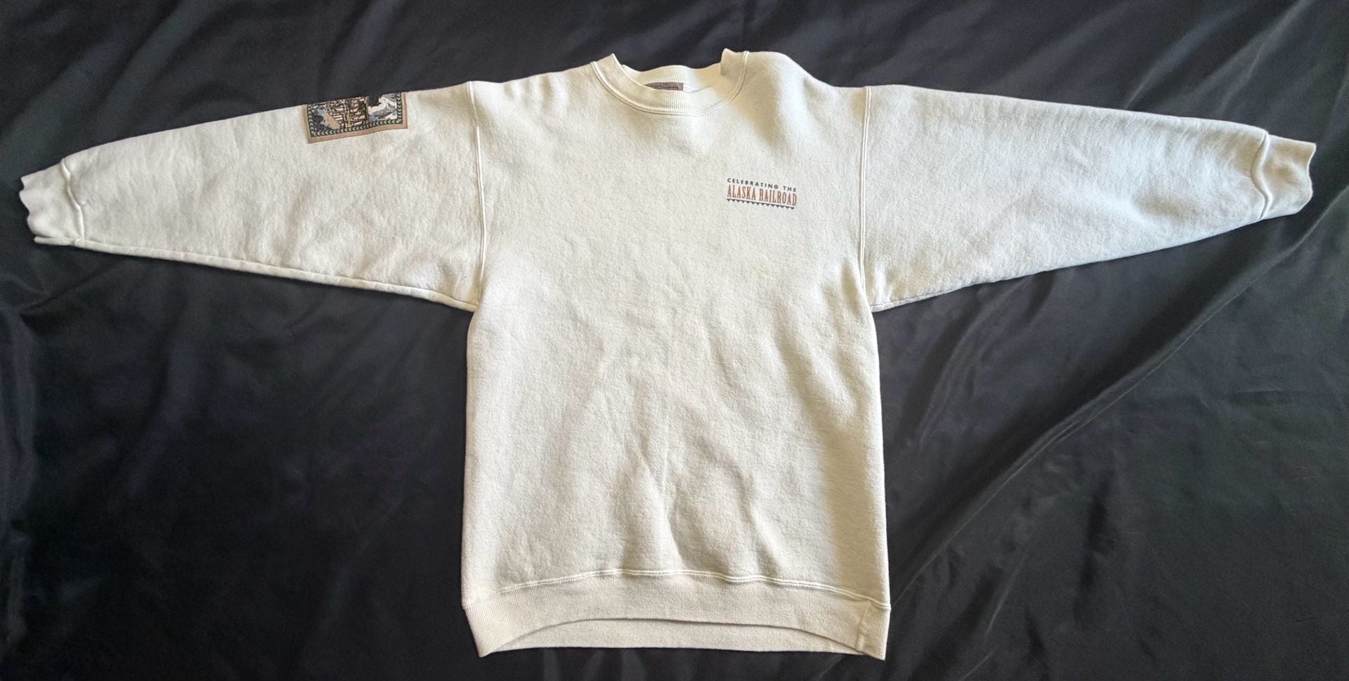 Vintage S.D.I. Celebrating The Alaska Railroad Denali Crewneck Sweatshirt 12