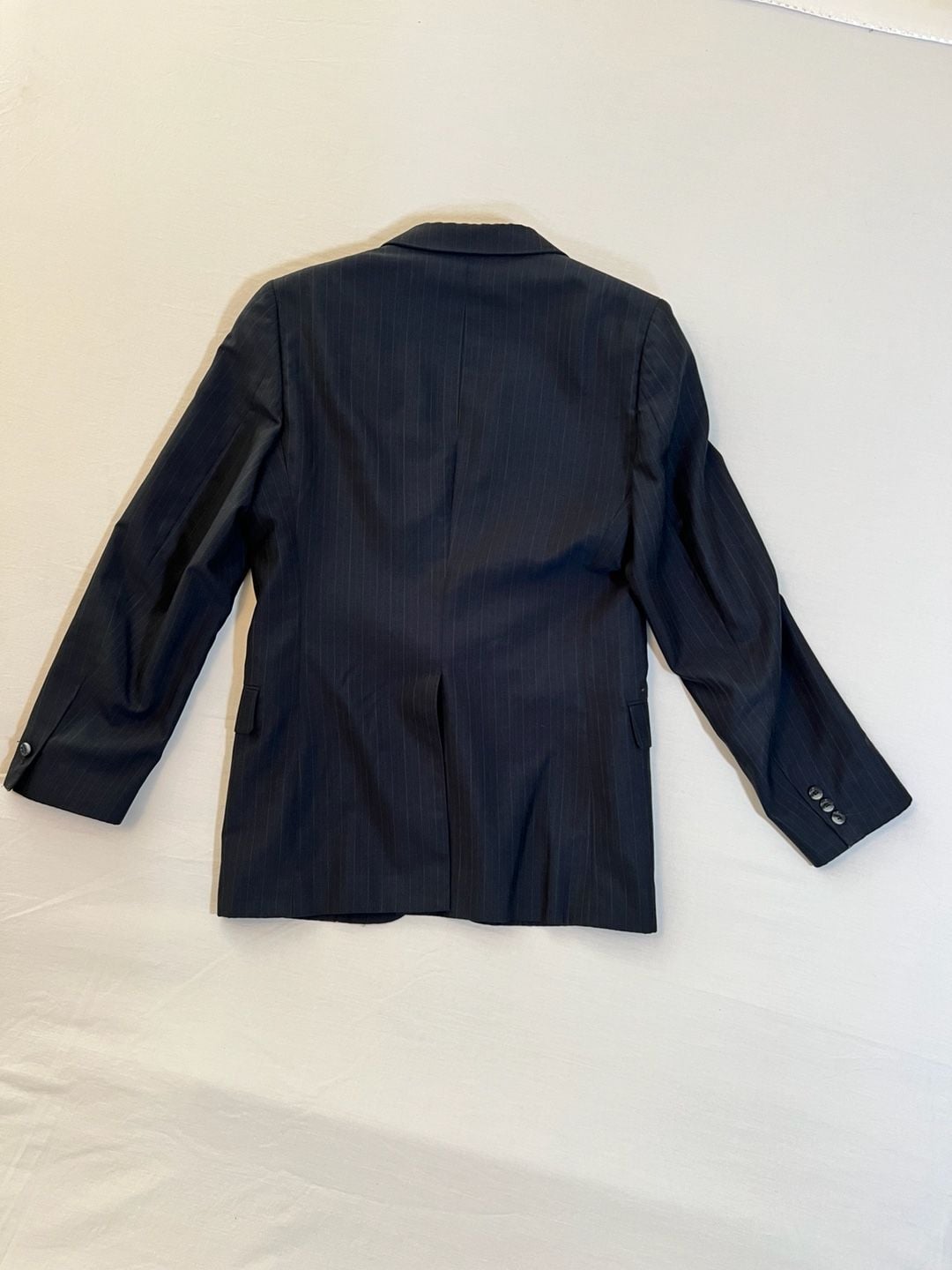 Julien La Croix Louart Clothes Vintage Men's Navy Pinstripe Blazer 3
