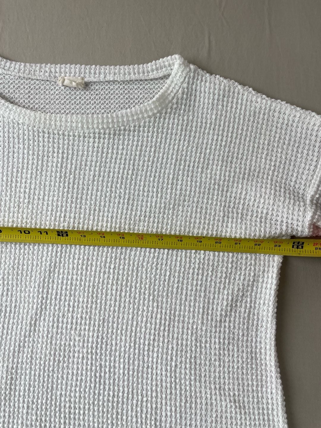 BiBi Women's Long Sleeve Waffle Knit Thermal Pullover Sweater 8