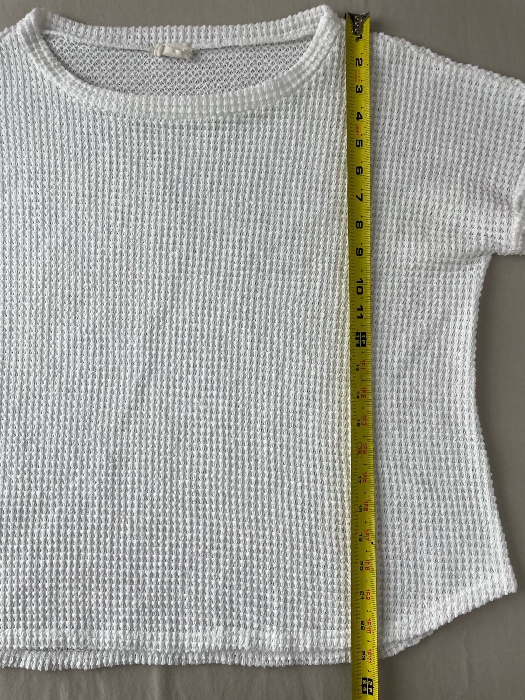 BiBi Women's Long Sleeve Waffle Knit Thermal Pullover Sweater 9